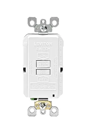 Leviton GFRBF Blank GFCI