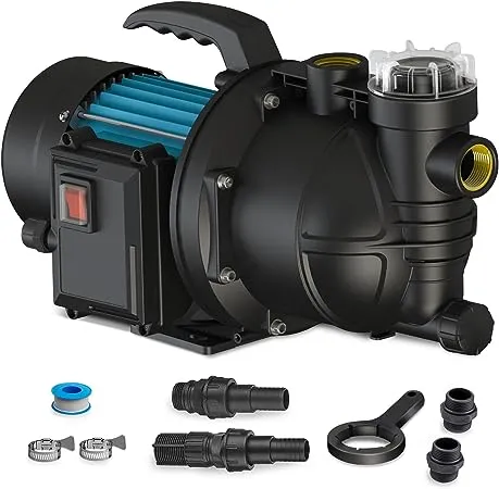 FLUENTPOWER 1.5HP Portable Garden Booster Pump with Prefilter  | eBay