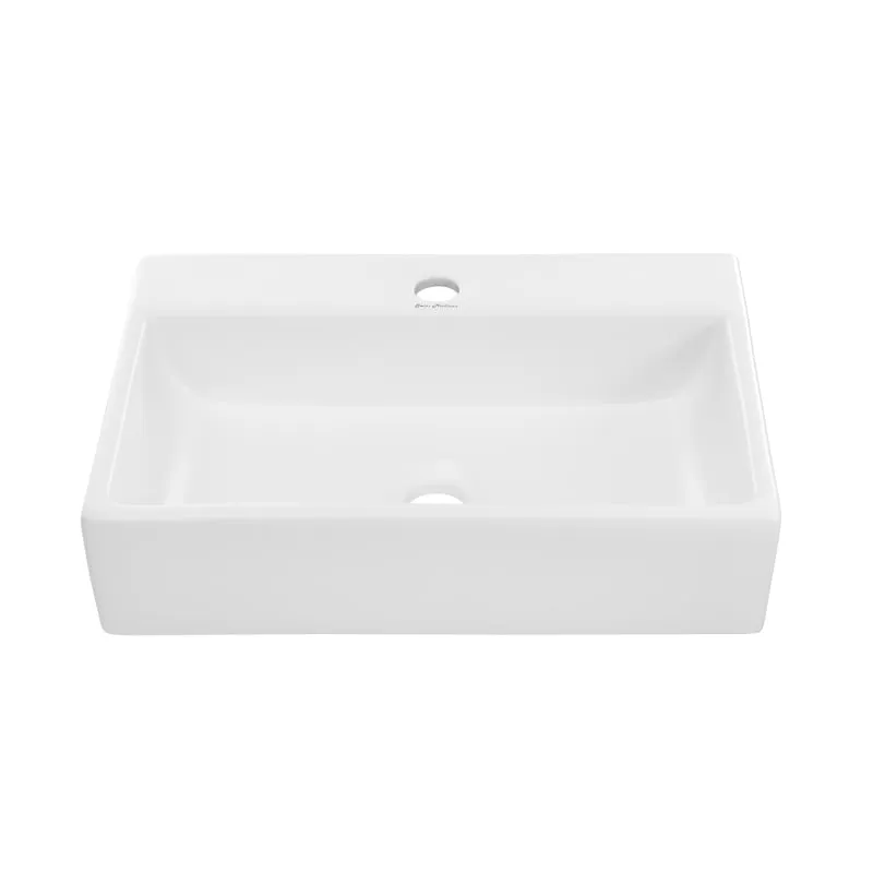 Swiss Madison Claire 20 Rectangle Ceramic Vessel Sink