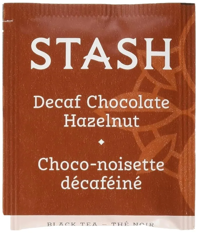 Stash Tea Decaf Chocolate Hazelnut Black Tea