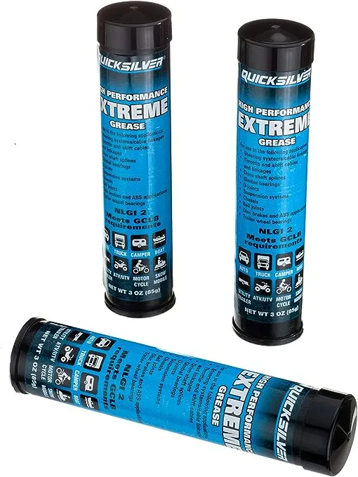 Quicksilver Extreme Grease 3oz 3 Pack