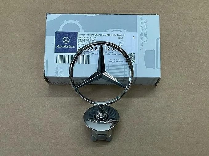 Genuine Mercedes 222-810-12-00 Mercedes Hood Star 222-810-12-00