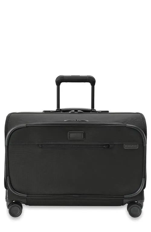 Briggs & Riley Baseline, Black, Carry-On Garment Spinner Bag