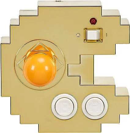 Bandai - Pac-Man Connect and Play: Gold Edition Controller w/ 12 Classic Games