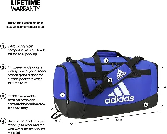 Adidas Defender IV Medium Duffel Bag