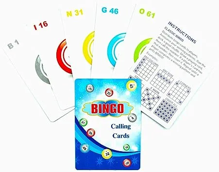 Yuanhe Bingo Cards Game Set