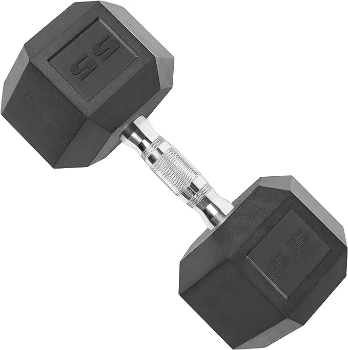 Cap Barbell Coated Hex Dumbbell, Single 10 lbs