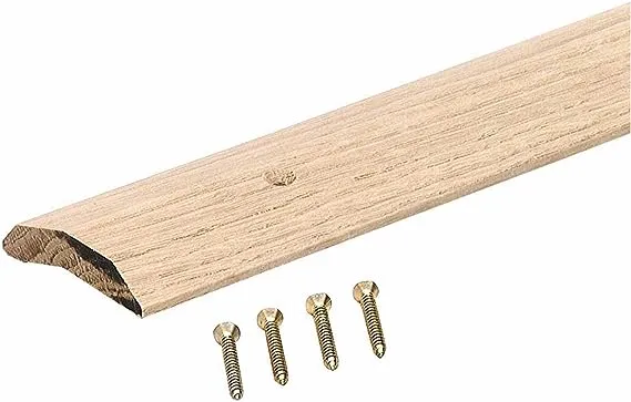 M-D Unfinished 1.4375-in W x 36-in L Solid Wood Floor Carpet Trim