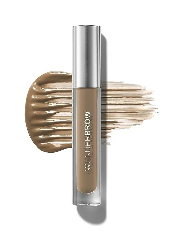 WUNDERBROW Waterproof Eyebrow Gel, Black/Brown, Vegan and Cruelty-Free