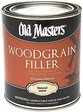 OLD MASTERS Woodgrain Filler, Natural, 1-Qt.