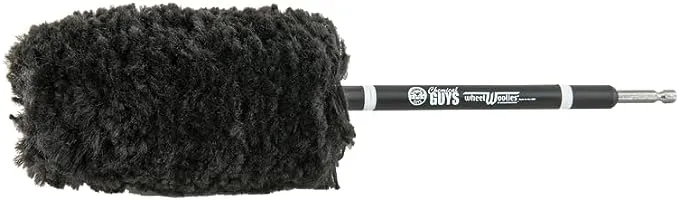 Chemical Guys ACC401 - Power Woolie PW12X Synthetic Microfiber Wheel Brush w/Drill Adapter