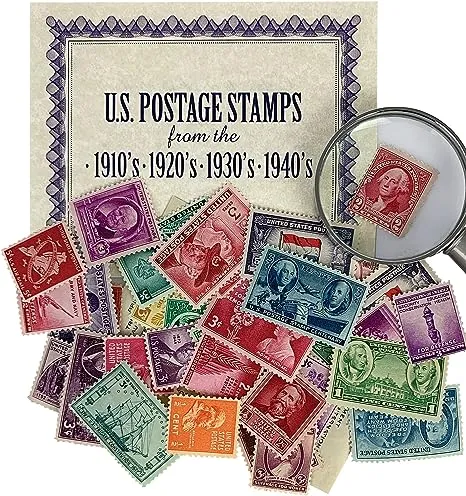 UPM Global 12886 40 U.S. Postage Stamps from the 1910s