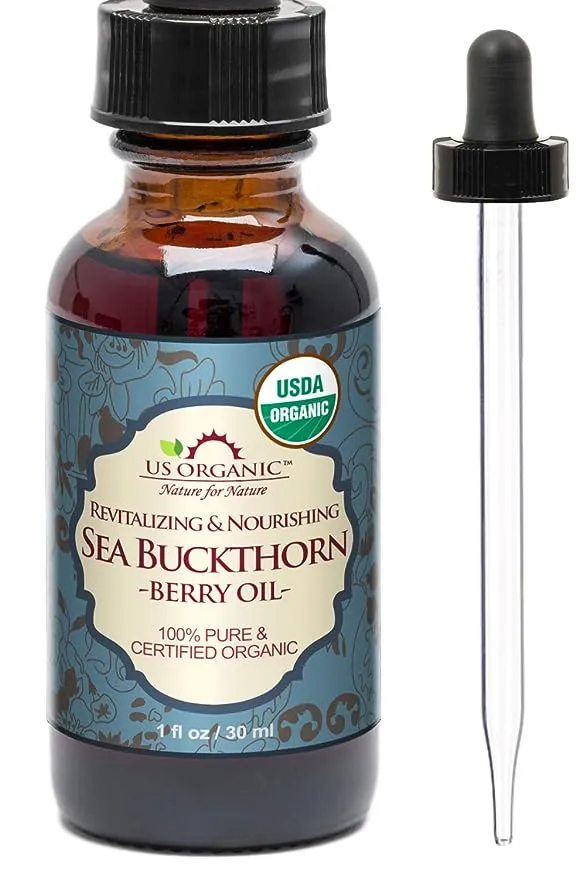 US Organic Sea Buckthorn Berry Fruit Oil