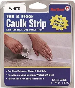 Red Devil 0151 Tub & Wall Caulk Strip