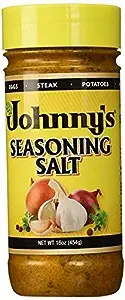 Johnny's Seasoning Salt, Chef Blended, 16 oz (2)