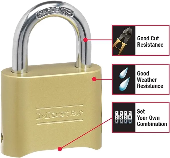 Master Lock Resettable Combination Padlock