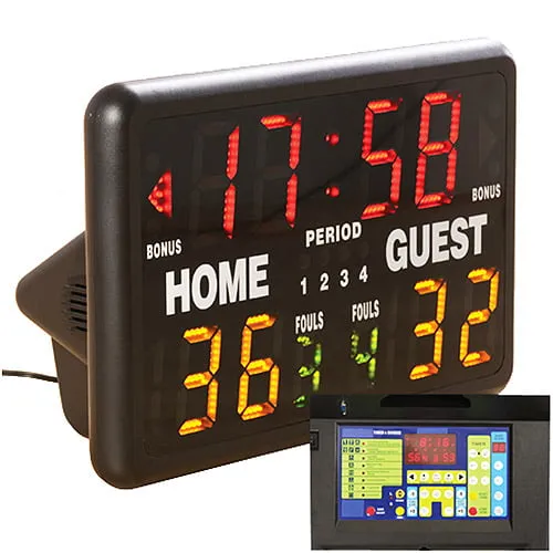 SSN Multisport Indoor Scoreboard with Remote