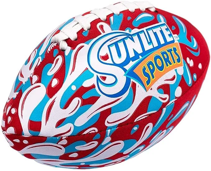 Sunlite Sports Football with Glowing Surface at Night