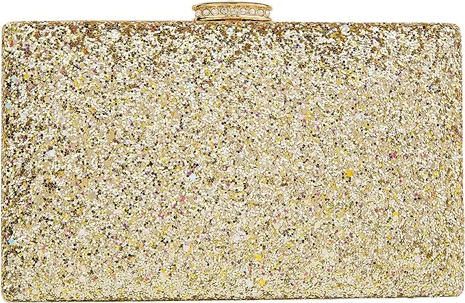 Cariedo Womens Sparkling Clutch Purse Elegant Glitter Evening Bags Bling Evening Handbag for Dance Wedding Party Prom Bride