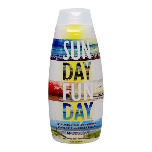 Tanovations SunDay FunDay Indoor Outdoor tanning lotion