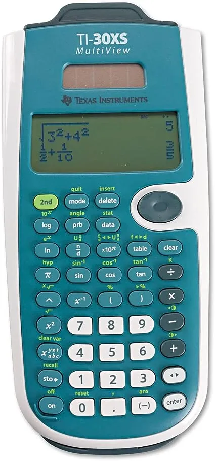 Texas Instruments Ti30xsmv Ti-30Xs Multiview Scientific Calculator, 16-Digit LCD