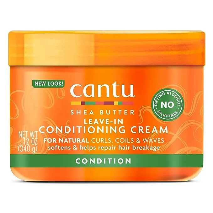 Cantu Shea Butter Natural Leave-In Conditioning Cream