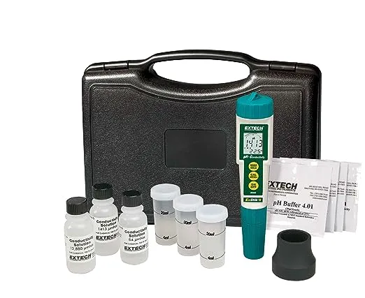 Extech EC510 Waterproof pH/Conductivity Meter Kit