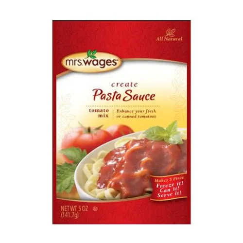 Mrs. Wages Tomato Sauce & Canning Mix Pasta / Spaghetti Sauce