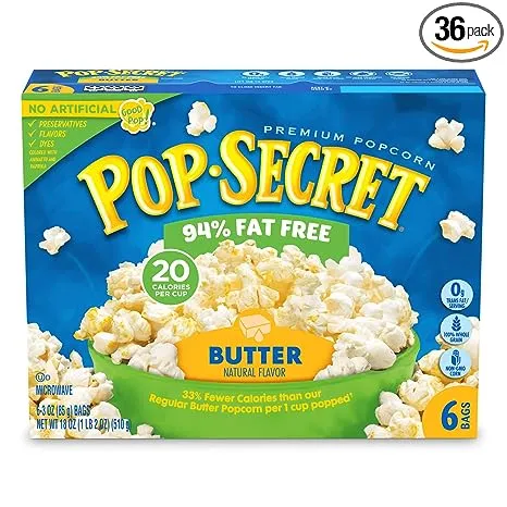 Pop Secret Double Butter Microwave Popcorn