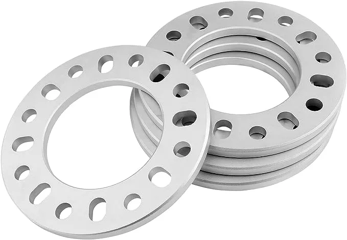 ZHTEAPR 4pc 12mm 1/2&#034; Universal Wheel Spacers for most 8 Lug Vehicle 8x6.5 8x...