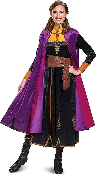 Women&#8217;s Deluxe Disney&#8217;s Frozen 2 Anna Costume Plus