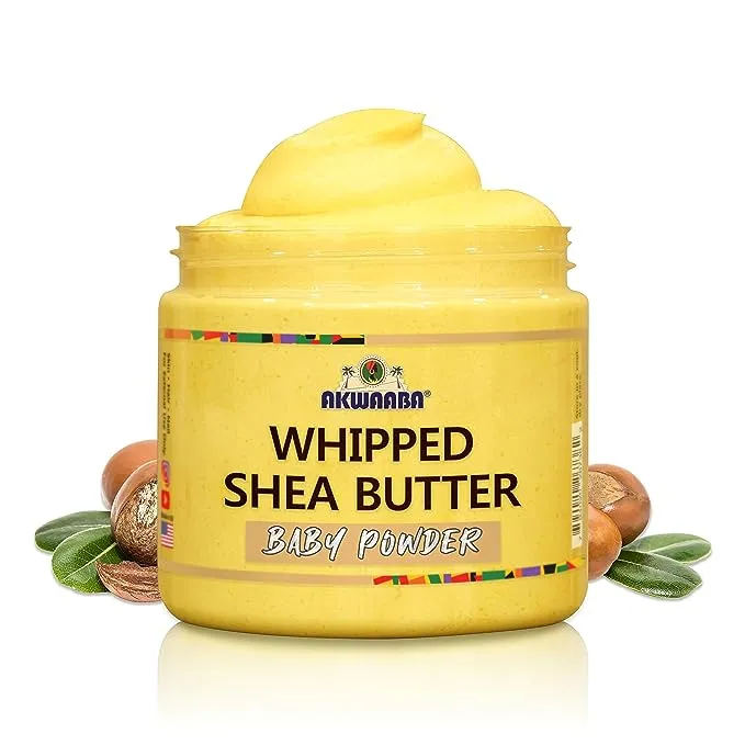 Whipped Shea Butter (Baby Powder) - 12 oz.