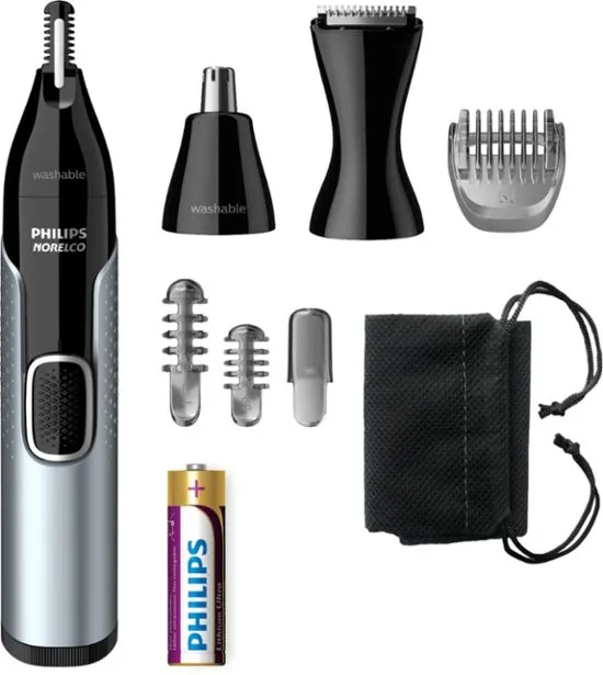 Philips Norelco - Nose Trimmer - Black/Silver