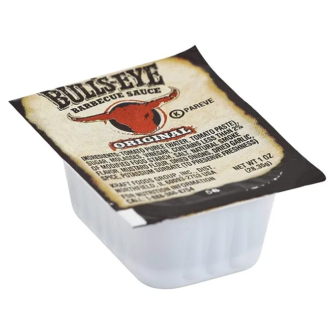 Bull&#039;s-Eye Original BBQ Sauce (1 oz Cup, Pack of 100)