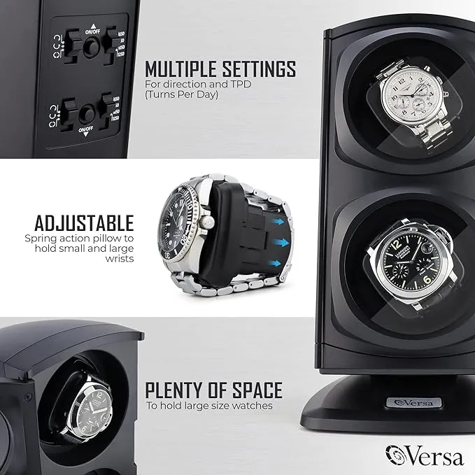 Versa Automatic Double Watch Winder