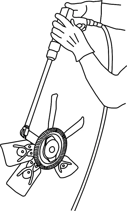 Lisle Pneumatic Fan Clutch Wrench Set