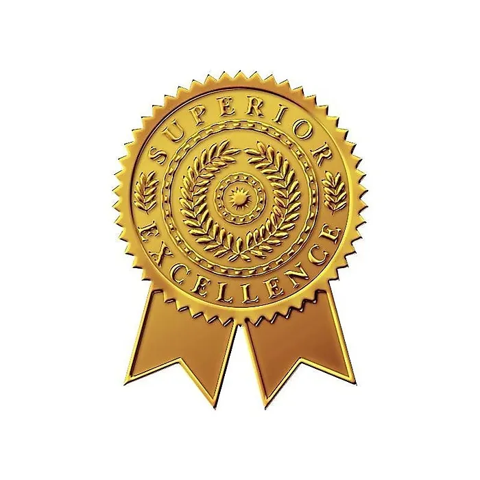 Great Papers! Star Burst Certificate Seals, 2" x 1", Gold, 48/Pack (903418)