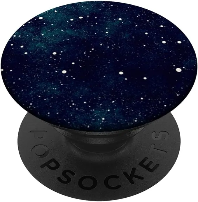 Neil Degrasse Tyson Galaxy & Stars PopSockets Stand for Smartphones and Tablets