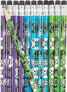 Gamer Pencils - Stationery - 24 Pieces