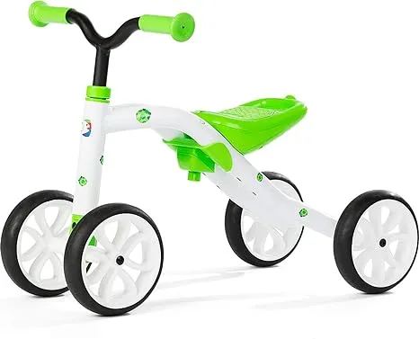 Chillafish Quadie stable 4-wheel Grow-with-Me ride-on with adjustable seat height