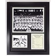 Legends Never Die 1948 MLB Cleveland Indians World Series Champions Framed Ph...