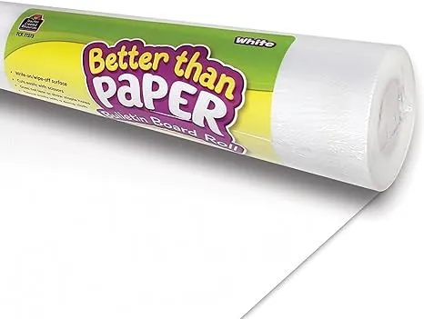 Teacher Created Resources Better Than Paper Bulletin Board Roll, White - 77373