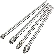 AYSUM 6-Inch Long Carbide Rotary Burr Set