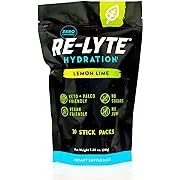 REDMOND Re-Lyte Electrolyte Drink Mix (Lemon Lime), 30 Stick PacksREDMOND Re-Lyte Electrolyte Drink Mix (Lemon Lime), 30…