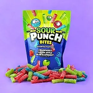 Sour Punch Bites - 12ct Pouches