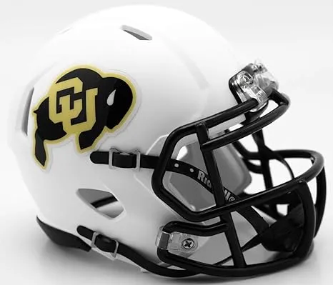 Colorado Buffaloes Riddell Speed Mini Collectible Matte Football Helmet