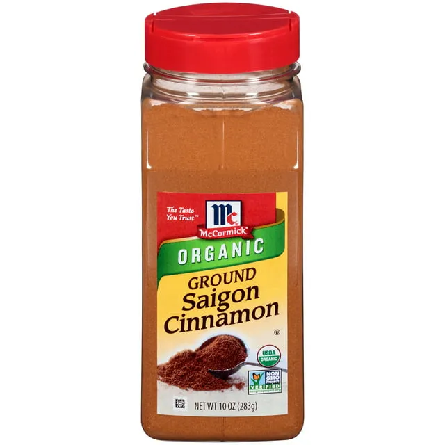 McCormick Organic Ground Saigon Cinnamon, 10 oz