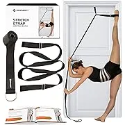 Zenmarkt Stretching Strap With Door Anchor Stretching Equipment to Improve Legs Flexibility