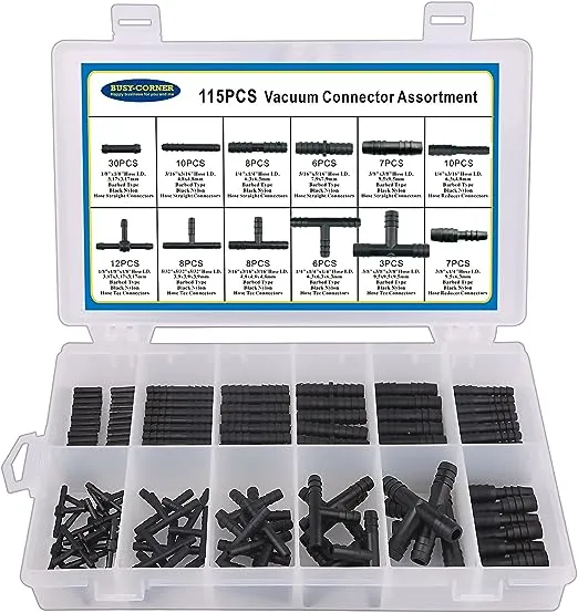 Busy-corner Vacuum Connector Assortment