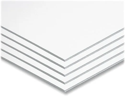 UCreate Foam Board, White, 22" x 28", 5 Sheets